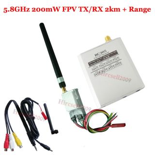 Micro FPV 5.8Ghz Video A/V Transmitter RX 2.0Km Rrange