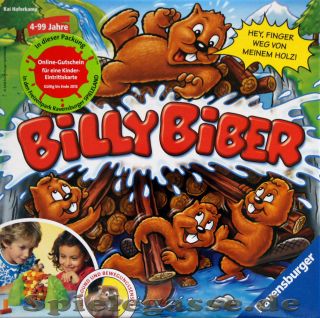 Billy Biber   Kinderspiel von Ravensburger   Spiel   Brettspiel   NEU