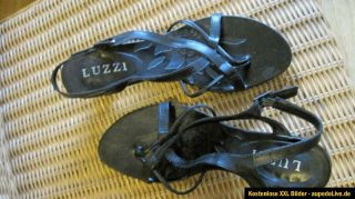 Sandaletten, Sandalen, Festliche Schuhe, Zehentrenner Gr. 38 LUZZI
