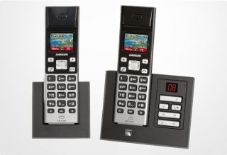 Audioline Polo 882 DUO Schnurloses DECT ECO Mode Telefon Set
