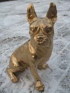Französische Bulldogge Hund in Gold oder suchen Sie es aus