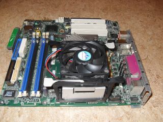 HP P4SD Mainboard mit Intel Pentium 4 Prozessor