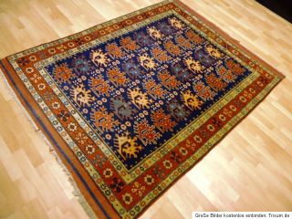 50 Jahre Antiker alter Türkischer ANADOL Kazak TEPPICH Old Rug Carpet