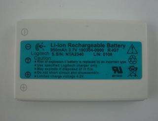 950 mAh 3.7V Li ion Rechargeable Battery Harmony 720 880 890