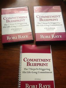 Rori Raye Commitment Blueprint 10 CD set   Includes Booklet Excellent
