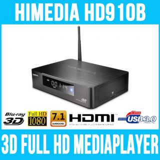 HiMedia 910B   FullHD 3D Mediaplayer HDMI 1.4 3D Blu ray ISO Realtek