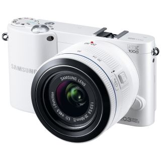 Samsung NX1000 Systemkamera KIT inkl. 20 50mm F3.5 5.6 ED II Objektiv
