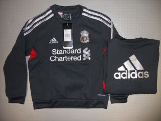 Sweatshirt Liverpool 11/12 Orig. Adidas Gr. L D7 blk