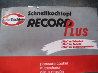 WMF Tischfein Record plus Ersatzteile Dichtungsring und Ventil v