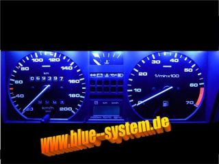 Tacho Umbauset Blau Rot VW GOLF 2 JETTA 2 NEU DIGITAL