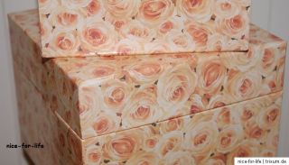 Rose Garden Aufbewahrung Box Boxen 5er Set Schachtel Geschenk Karton