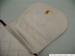 80s CHANEL 2.55 handbag Leder SCHULTER Tasche Handtasche VINTAGE auth