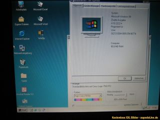 Notebook Compaq LTE 5280 Laptop PC OLDTIMER mit Windows 98 SE