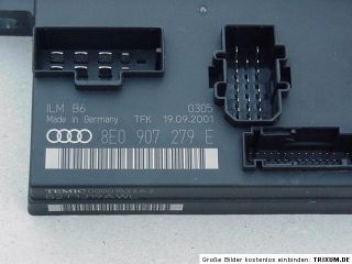 Audi A4 8E 8H ILM Steuergerät Bordnetz 8E0907279E