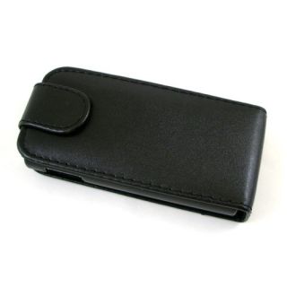 Flip Case/Handytasche zu LG GM360 Viewty Snap   Schwarz Klapp Tasche