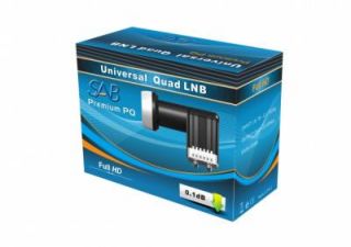 SAB Quad LNB 01 db FULL HD 3D