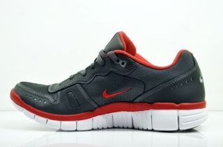 Nike Free Waffle AC Leather Grau Rot US 14 / EU 48,5 * Free Run