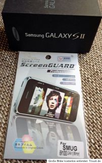 Samsung Galaxy S2 S II GT I9100 16 GB   Noble Black (Ohne Simlock