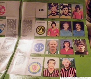Altes Sammelalbum Fussball 1979 Americana MünchenFast komplett