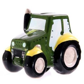 Traktor Spardose rot o. grün Trecker Bulldog Bauernhof