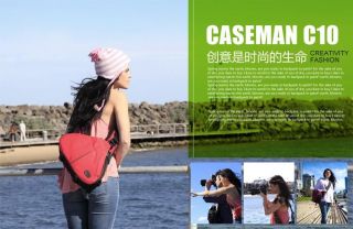 Caseman Camera Case Bag for Canon EOS T3i 1100D 600D 300D 500D 7D 350D