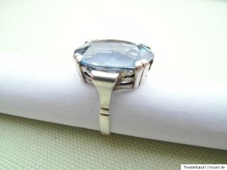 Antiker, Blautopas, Silber Ring,,830 gestempelt,,TOP,,