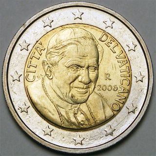 Euro Kursmünze Vatikan 2006 ST/BU aus offiziellem KMS
