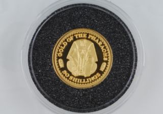 50 Shillings 2002 Somalia Pharao Gold 999