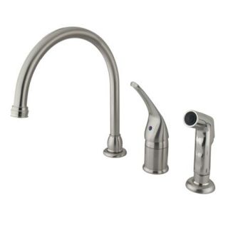 Kingston Brass KB828 Chatham Single Lever Handle Kitchen Faucet with