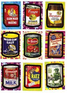 2008 Topps Wacky Packages Flashbacks Stickers Complete Set