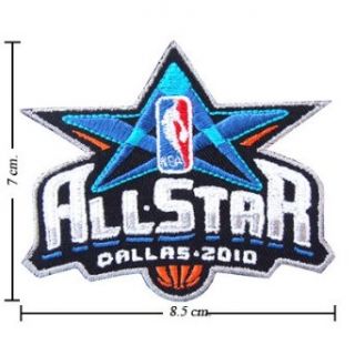 All Star Game 2009 2010 Logo Embroidered Iron Patches