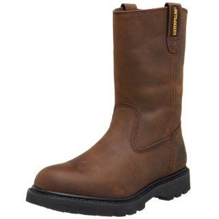 Caterpillar Mens Revolver Pull On Soft Toe Boot: Shoes