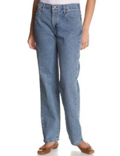 Lee Womens Missy Relaxed Fit Straight Leg Jean, Light