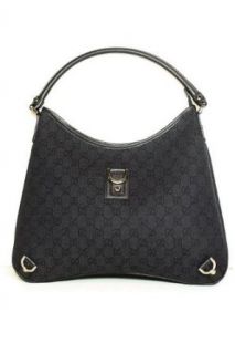 Gucci Handbags Black Fabric and Leather 268636: Clothing