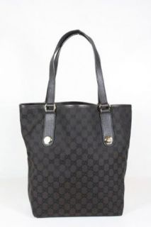 Gucci Handbags Brown Canvas and Leather 290888: Clothing
