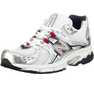 Balance Mens MR662 Running Shoe,White/Silver,7 D: Sports & Outdoors