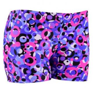 Spandex Shorts, 2.5 Inseam, Droplets, X Large Clothing
