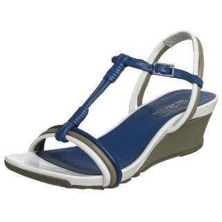  Kenneth Cole Reaction Womens Sun Tea Sandal,Sapphire,12 M: Shoes