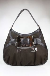 Gucci Handbags Brown Fabric and Leather 279158: Clothing