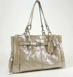 Coach Chelsea Metallic Leather Jayden Carryall 19398 (Shimmer) Shoes
