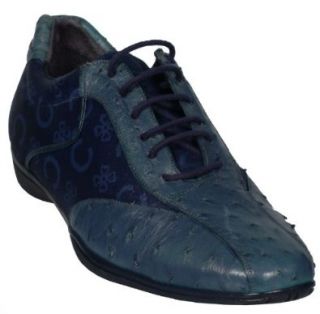 Dress Mens Casual Blue Handmade Shoes 11: Shoes
