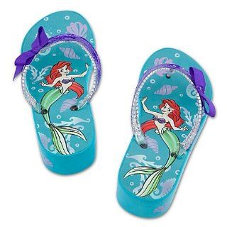 Disney Platform Ariel Flip Flops Size 11/12: Shoes