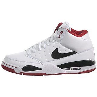Classic Mens Basketball Shoes (White/Black Varsity Red) 12: Shoes