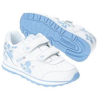 com Reebok Kids Cl Conquest II KC Lights (White/Blue 12.0 M) Shoes