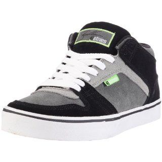  Etnies Mens Sheckler Two Mid Skate Shoes,Grey/Black,14 M US Shoes