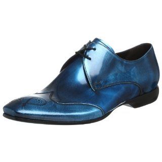 Bruno Magli Mens Ruzzo Oxford,Blue,14 N Shoes