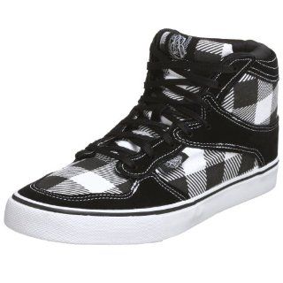  Punkrose Mens G Funk Buffalo High Top,Black/White,9 M US: Shoes