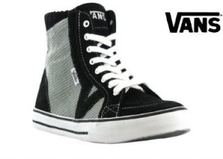 Vans Womens Tory Hi Skate Shoe Size 8 Black/White Shoes