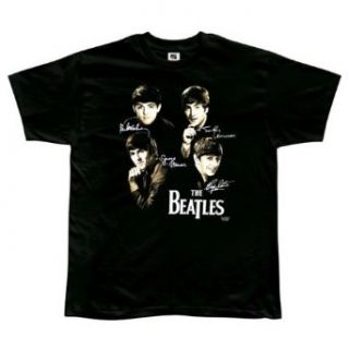 The Beatles   Autographs T Shirt   XX Large Clothing