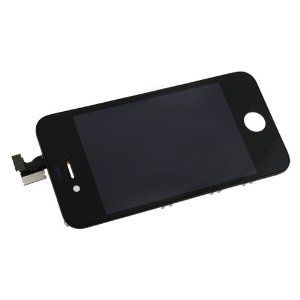 For Apple Iphone 4 4g (AT&T) Black Screen Glass